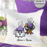 19771 ghost cauldron halloween cushion 1
