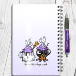 19772 ghost cauldron halloween notebook 5