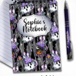19772 ghost cauldron halloween notebook 6