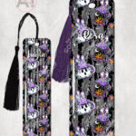 19775 ghost cauldron halloween metal bookmark 1