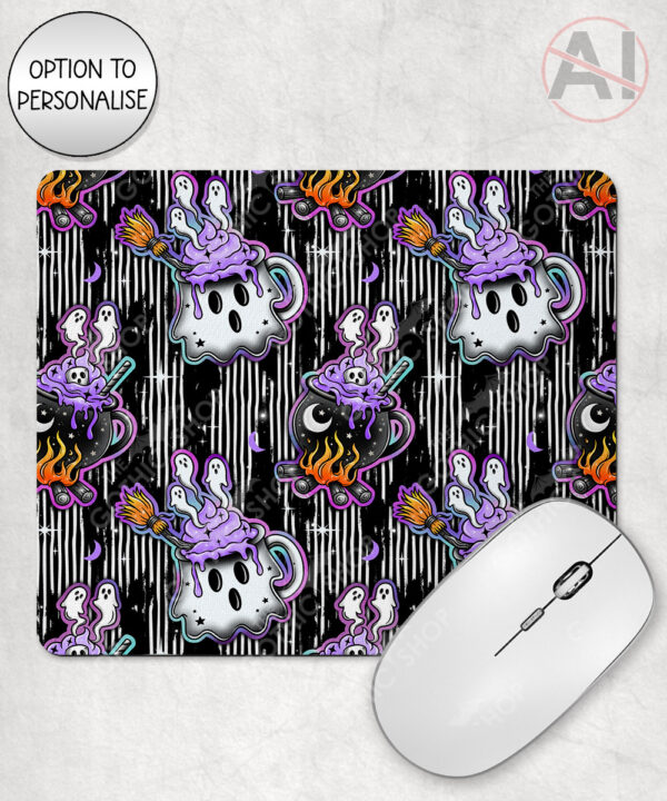 19776 ghost cauldron halloween mousemat 1