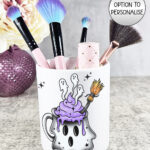 19777 ghost cauldron halloween brush pot 3