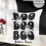 19793 boo ghosts halloween cushion 1