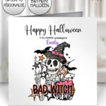 19796 bad witch vibes gothic halloween card 1