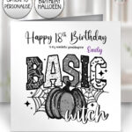 19804 basic witch gothic witchy card 1