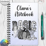 19809 basic witch gothic witchy a5 notebook 1