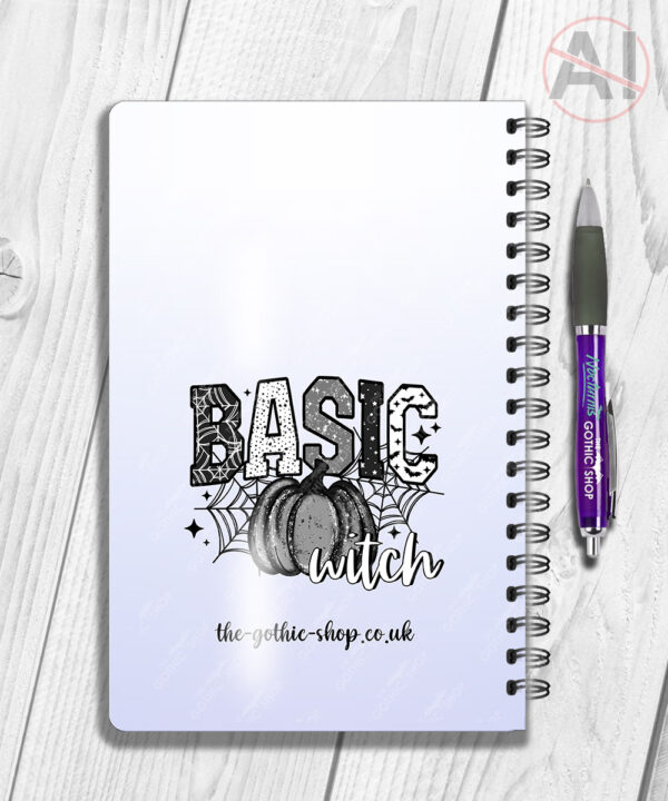 19809 basic witch gothic witchy a5 notebook 2