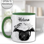 it's frickin' coffee witchy halloween mug and/or coaster optional to personalise