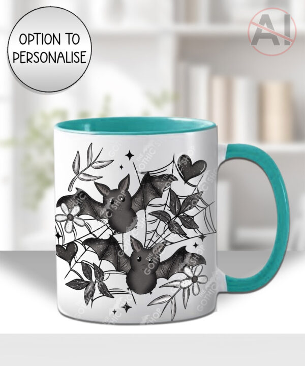 19853 bats personalised gothic mug 1