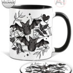 19853 bats personalised gothic mug 2