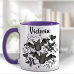 19853 bats personalised gothic mug 3