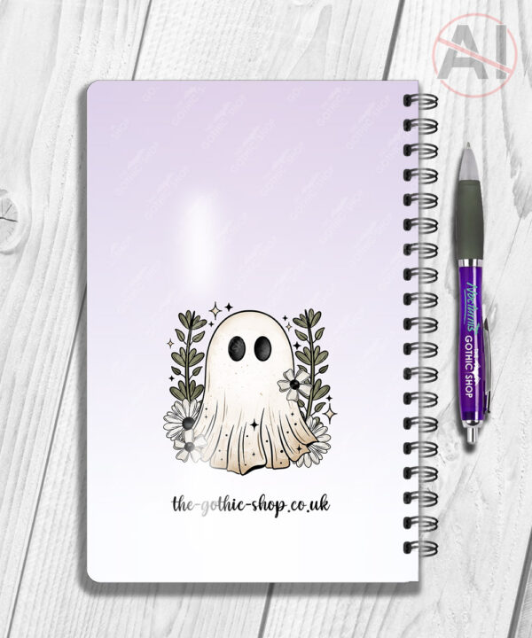 19865 daisy ghost gothic a5 notebook 2