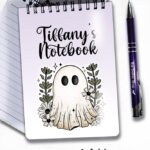 19865 daisy ghost gothic a6 notebook 1