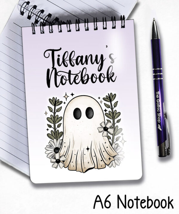 19865 daisy ghost gothic a6 notebook 1