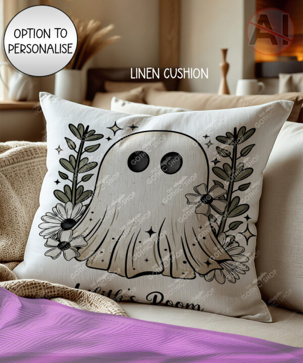 19866 daisy ghost gothic cushion 2