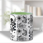 19869 grungy goth skull mug 4