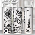 19870 grungy goth skull tumbler 2