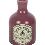 widowsweb potion bottle vase and candle holder