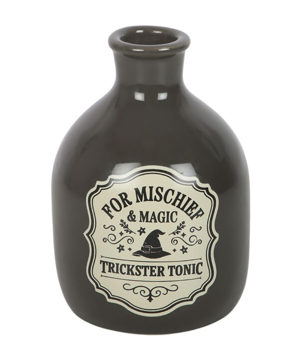 mischief and magic potion bottle vase and candle holder