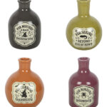 potion bottle vases and candle holders set of 4
