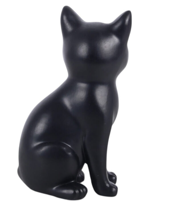frightful folk black cat ornament