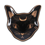 mystic mog cat face trinket dish