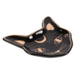 mystic mog cat face trinket dish
