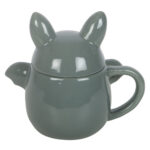 cute bat lidded mug