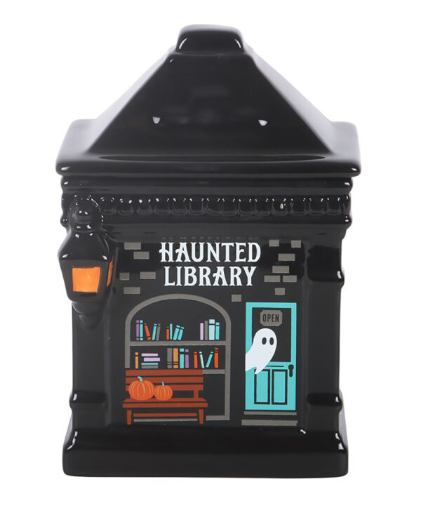 haunted library oil burner