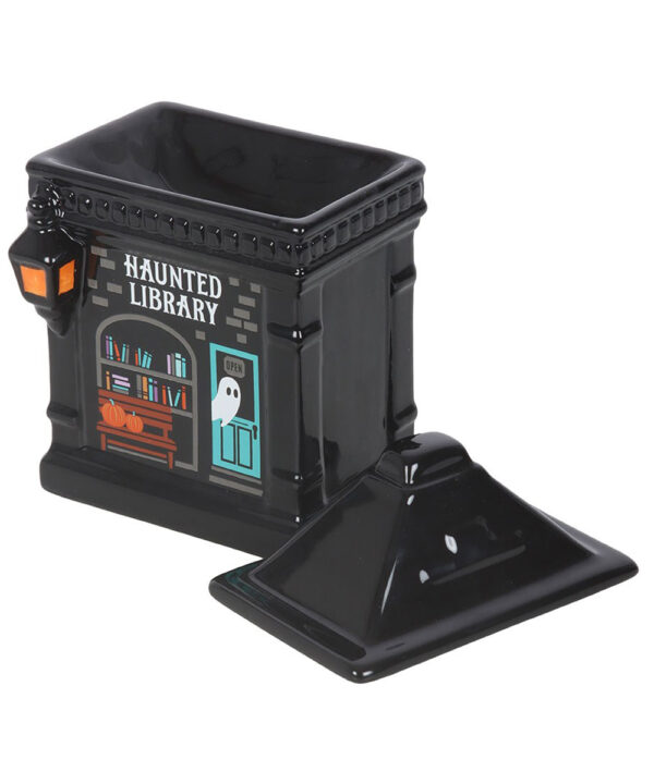 haunted library oil burner