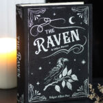 the raven book shaped storage box