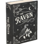 the raven book shaped storage box