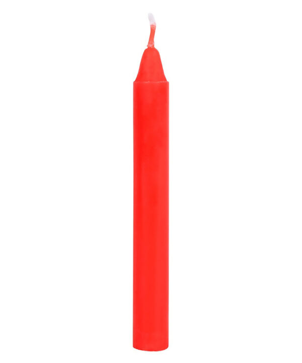 red 'love' spell candles set of 12