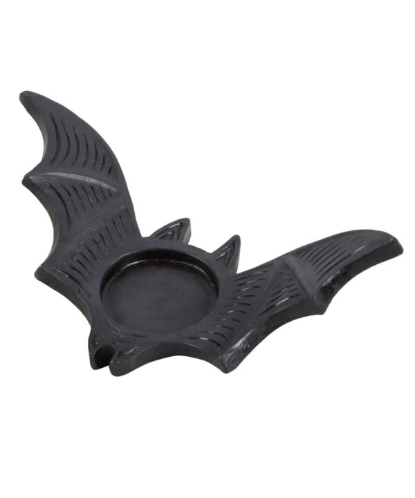 bat spell candle holder