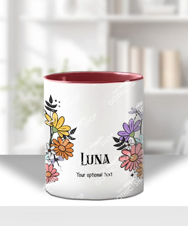 19929 ghost flowers personalised mug 2