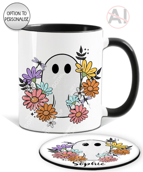 19929 ghost flowers personalised mug 4
