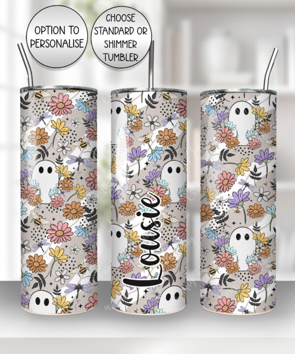 19930 ghost flowers personalised tumbler 1
