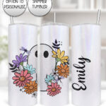 19930 ghost flowers personalised tumbler 2