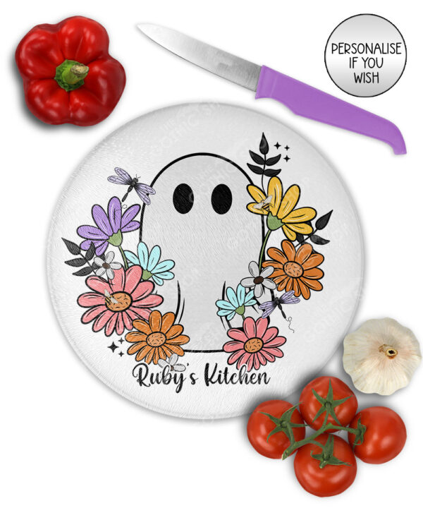 19934 ghost flowers personalised chopping board 3
