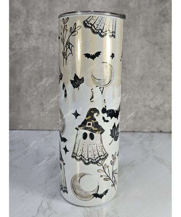 coffee spooky vibes gothic 20oz straight tumbler second (copy)