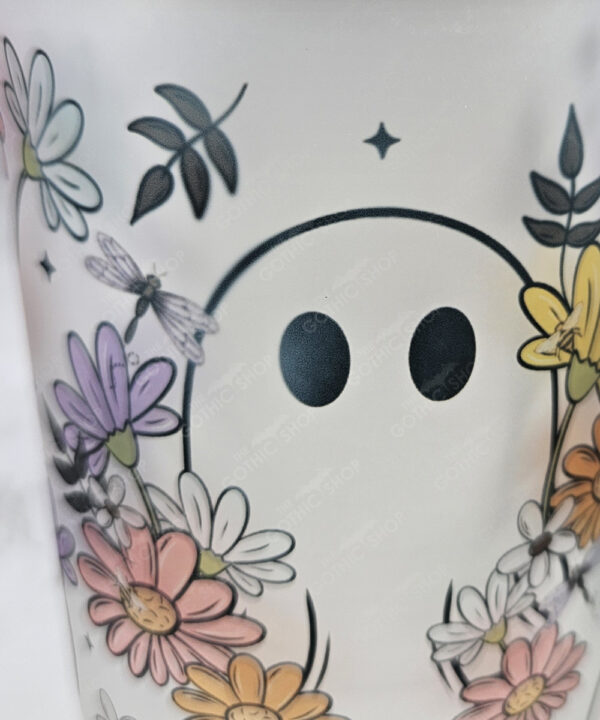 19944 floral ghost t light holder 3