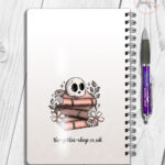 19960 skull books gothic personalised notebooks 5