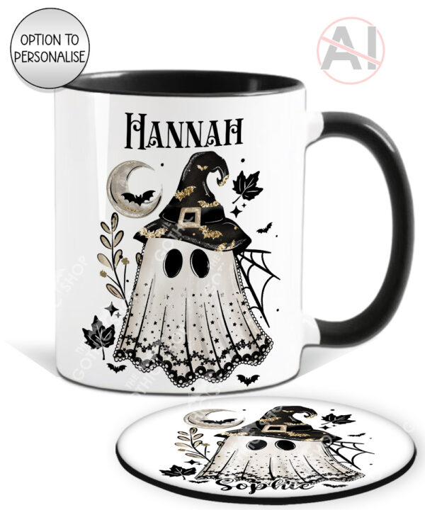 19965 personalised witchy ghost mug coaster 1