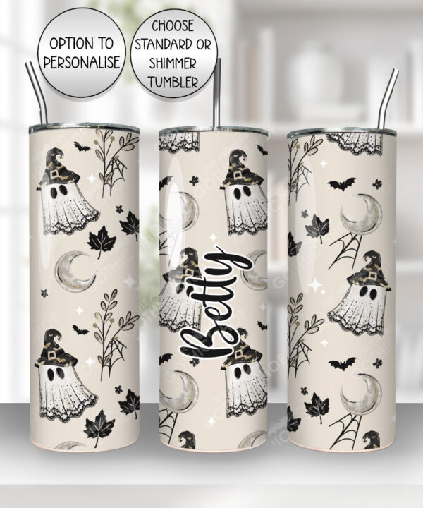 19966 personalised witchy ghost tumbler 1