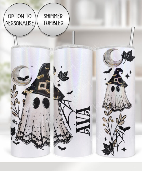 19966 personalised witchy ghost tumbler 3