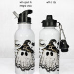 19967 personalised witchy ghost water bottle 2