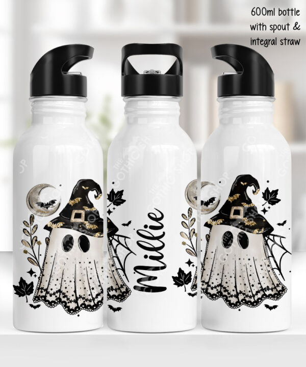 19967 personalised witchy ghost water bottle 3