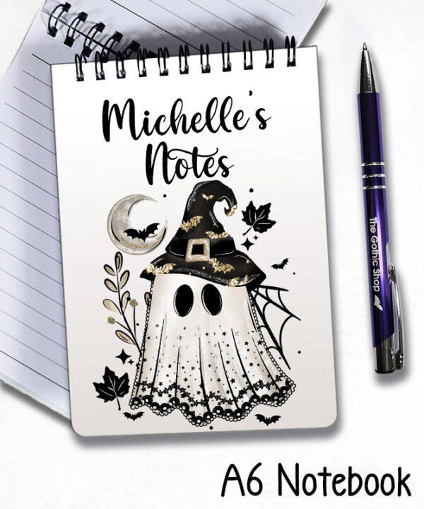 19969 personalised witchy ghost notebook 1