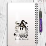 19969 personalised witchy ghost notebook 5