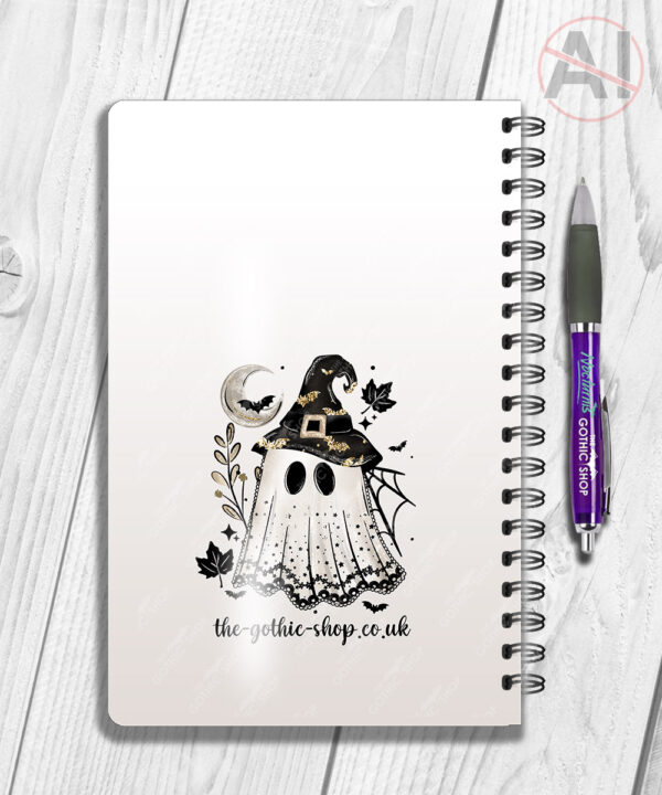 19969 personalised witchy ghost notebook 5
